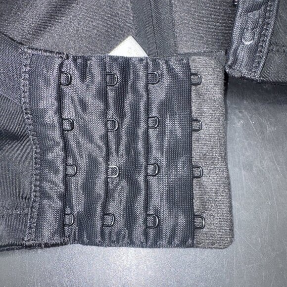 Cacique Lane Bryant Women’s Black Simply Wire Free Plunge Bra Sz 44DD - Picture 4 of 8